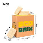 Lade das Bild in den Galerie-Viewer, EcoBrix Sägemehlbriketts
