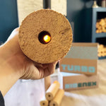 Lade das Bild in den Galerie-Viewer, Turboverdichtete Holzscheite
