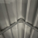 Lade das Bild in den Galerie-Viewer, Gartenhaus aus galvanisiertem Stahl Kosto 6,76 m² + Verankerungsset - X-Métal
