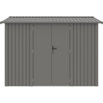 Lade das Bild in den Galerie-Viewer, Gartenhaus aus galvanisiertem Stahl Roka 7,1 m² + Verankerungsset - X-Métal
